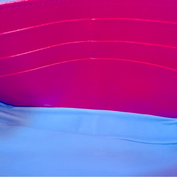 DIOR Crossbody Bag in Light Blue Cannage Lambskin Authentic Christian Dior - Picture 13 of 15